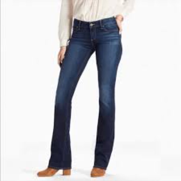 Lucky Brand Pants - Lucky Brand Women’s Lolita Bootcut Stretch Dark Wash Size 8 Mid Rise